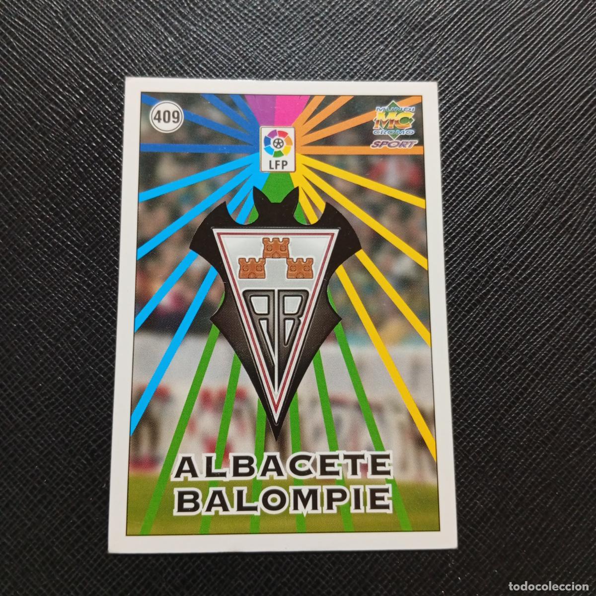 Cromos de f&uacute;tbol: 409 ALBACETE ESCUDO MUNDICROMO 1998 1999 CROMO FUTBOL LIGA 98 99 - A218 PG53