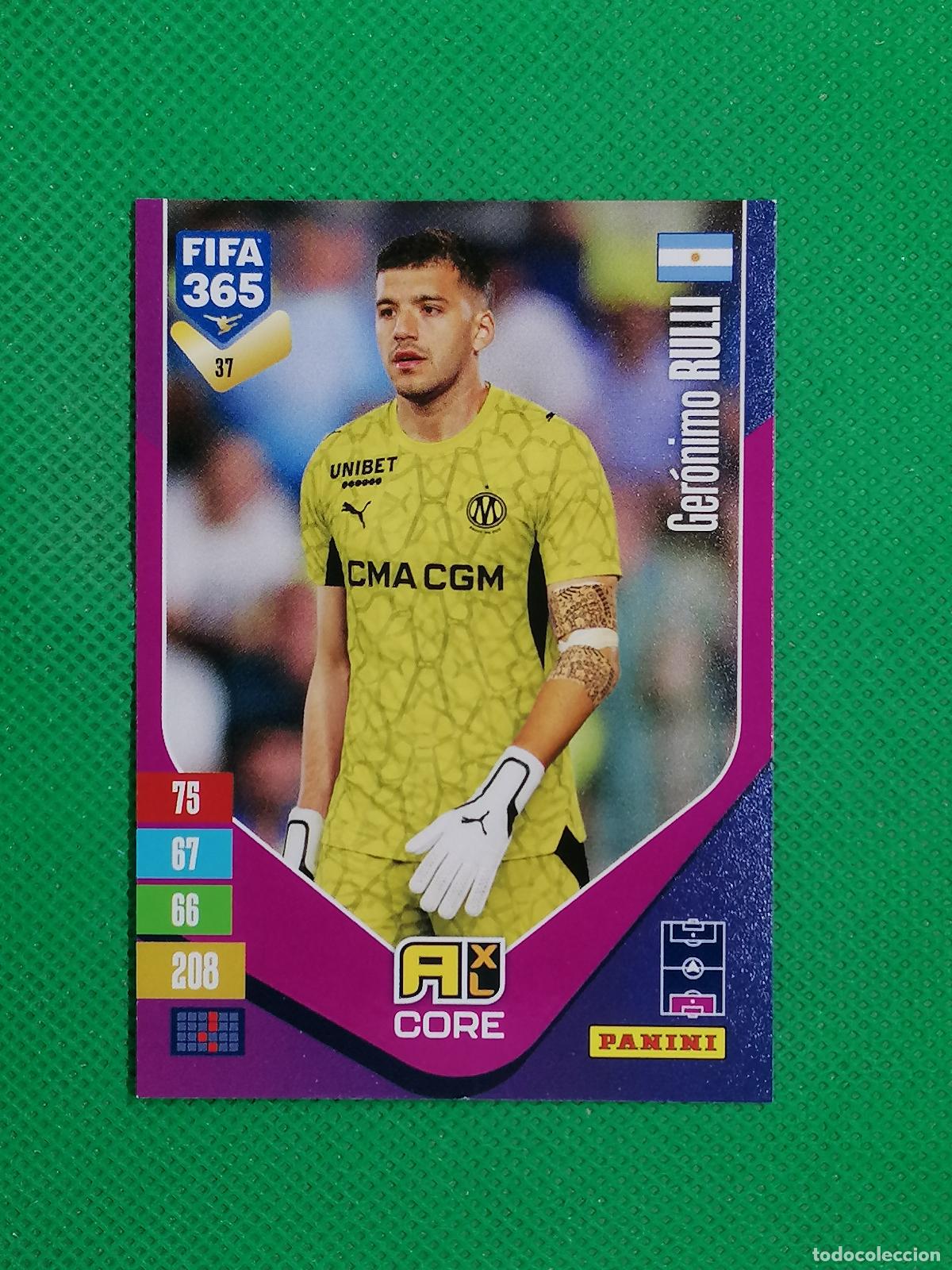 Cromos de f&uacute;tbol: 37 GERONIMO RULLI MARSEILLE CORE ⚽ PANINI ADRENALYN XL FIFA 365 26 27 2026 2027 ⚽