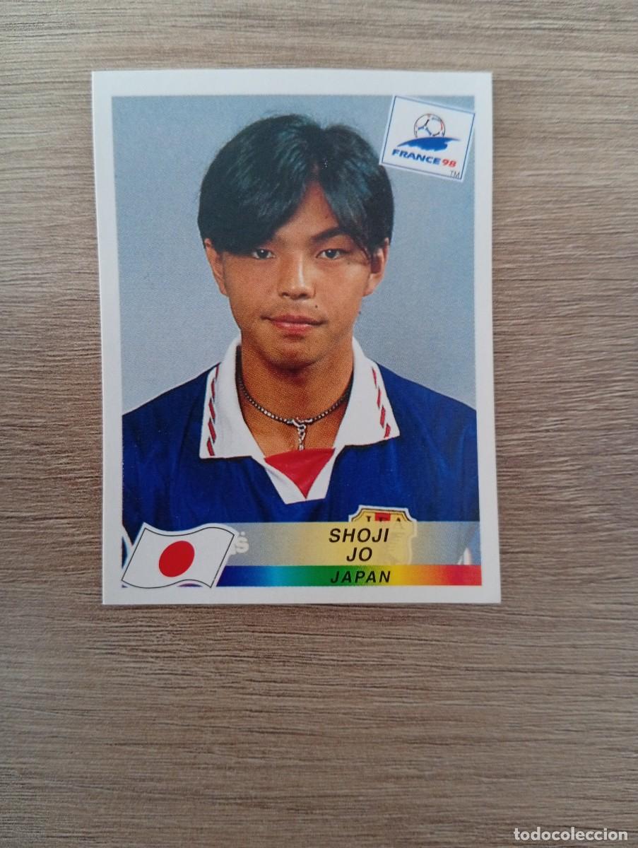 Cromos de f&uacute;tbol: SHOJI YO 529 JAPON PANINI FRANCIA 1998 98 SIN PEGAR NUNCA PEGADO