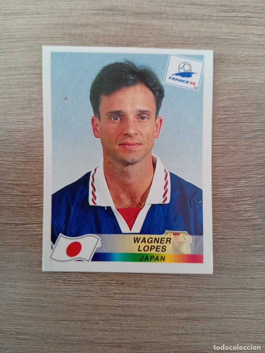 Football Stickers: WAGNER LOPES 530 JAPON PANINI FRANCIA 1998 98 SIN PEGAR NUNCA PEGADO