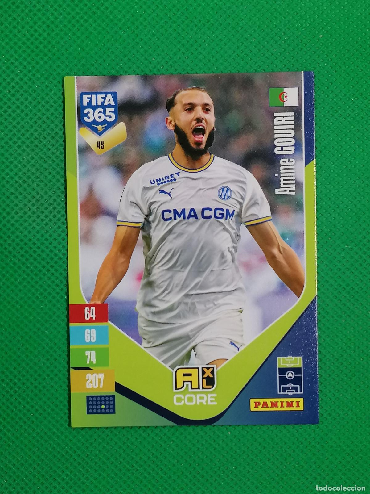 Cromos de f&uacute;tbol: 45 AMINE GOUIRI MARSEILLE CORE ⚽ PANINI ADRENALYN XL FIFA 365 26 27 2026 2027 ⚽