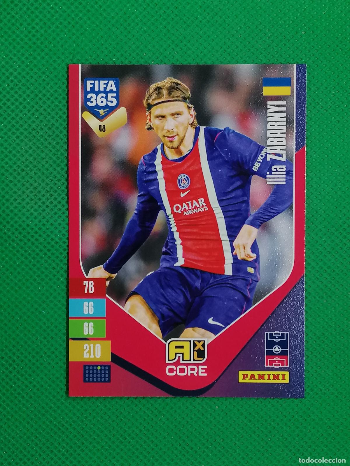 Cromos de f&uacute;tbol: 48 ILIA ZABARNYI PARIS PSG CORE ⚽ PANINI ADRENALYN XL FIFA 365 26 27 2026 2027 ⚽
