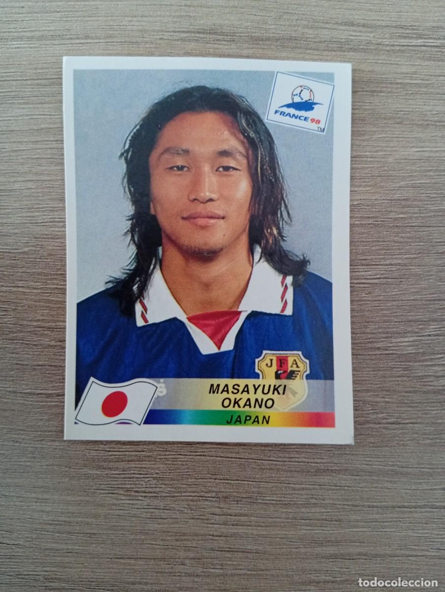 Cromos de f&uacute;tbol: MASAYUKI OKANO 532 JAPON PANINI FRANCIA 1998 98 SIN PEGAR NUNCA PEGADO