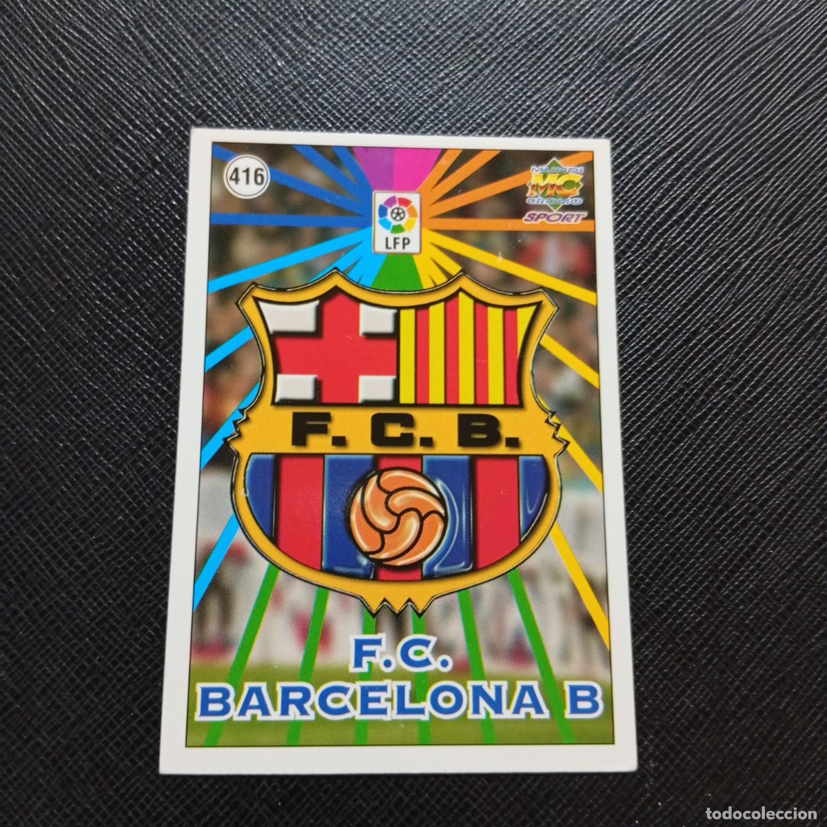 Cromos de f&uacute;tbol: 416 BARCELONA ESCUDO MUNDICROMO 1998 1999 CROMO FUTBOL LIGA 98 99 - A218 PG54
