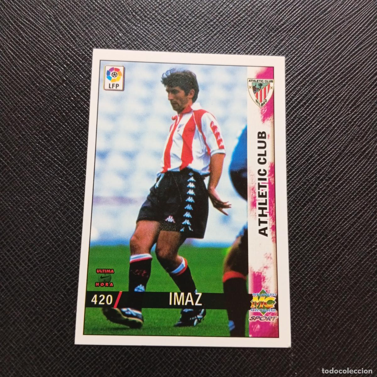 Cromos de f&uacute;tbol: 420 IMAZ BILBAO MUNDICROMO 1998 1999 CROMO FUTBOL 98 99 - A218 PG54 ULTIMA HORA