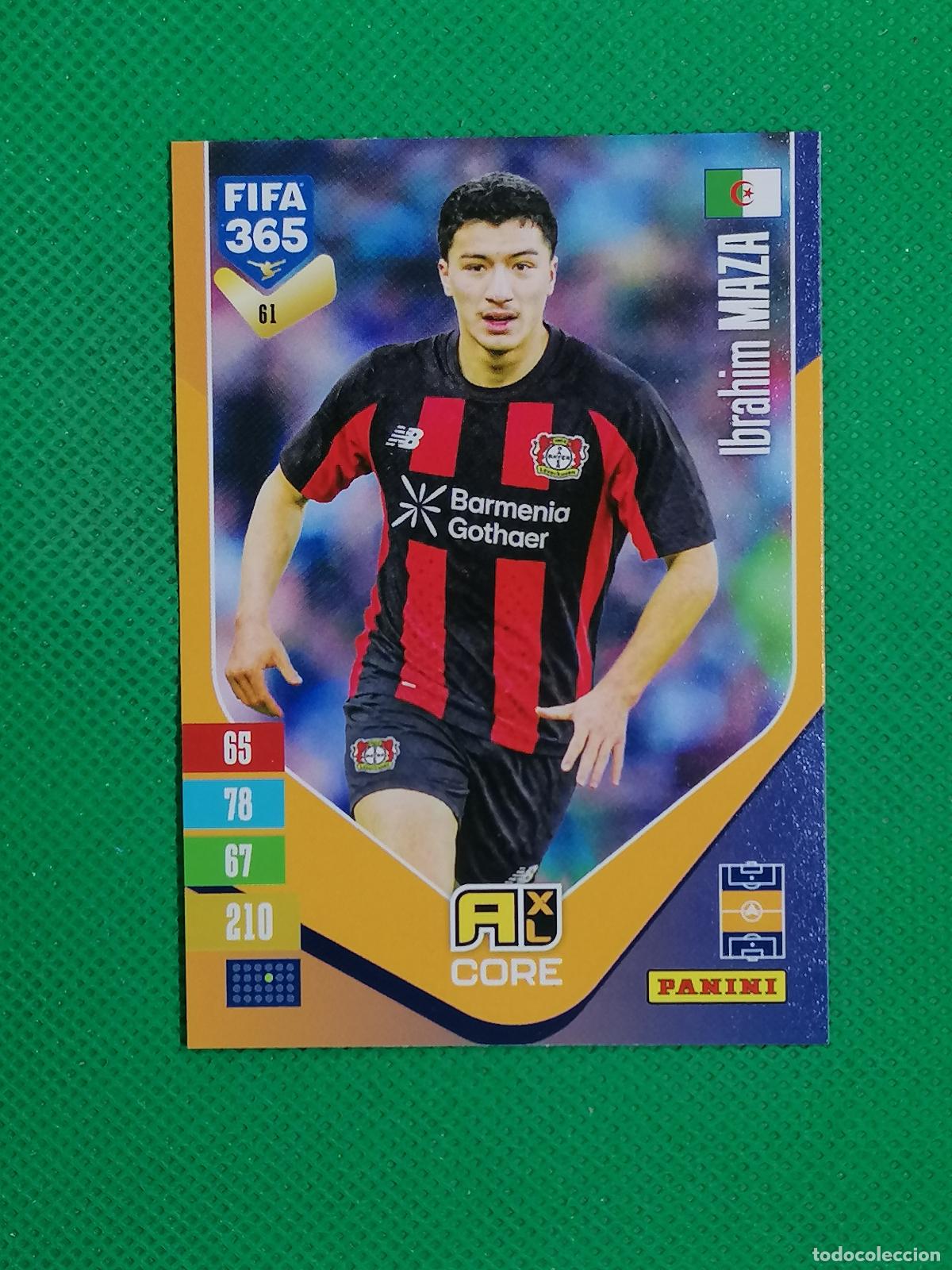 Cromos de f&uacute;tbol: 61 IBRAHIM MAZA LEVERKUSEN CORE ⚽ PANINI ADRENALYN XL FIFA 365 26 27 2026 2027 ⚽