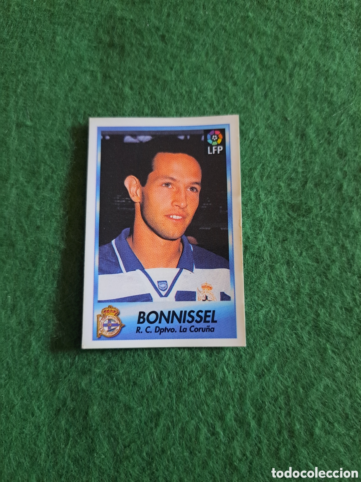 Cromos de Futebol: Bonnissel. N&deg;71. Deportivo de la Coru&ntilde;a. Bollycao Liga 96-97. Sigue la Liga