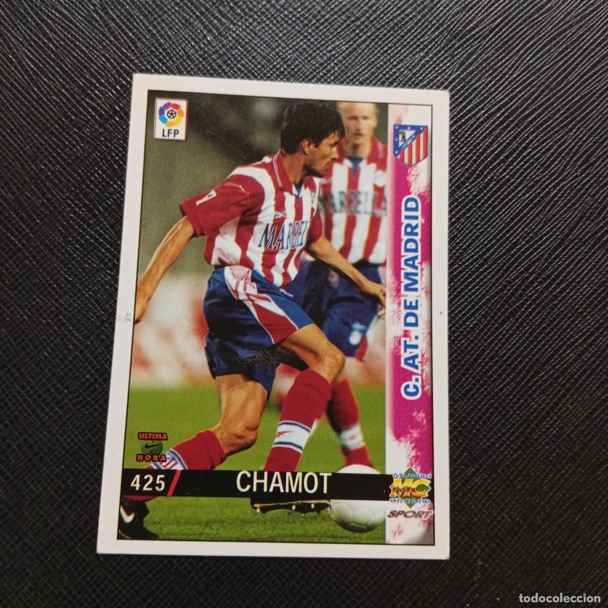 Cromos de Futebol: 425 CHAMOT AT MADRID MUNDICROMO 1998 1999 CROMO FUTBOL 98 99 - A218 PG55 ULTIMA HORA