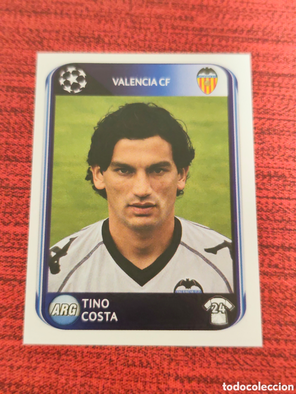 Cromos de Futebol: 167 TINO COSTA VALENCIA UEFA CHAMPIONS LEAGUE 2010 2011 PANINI