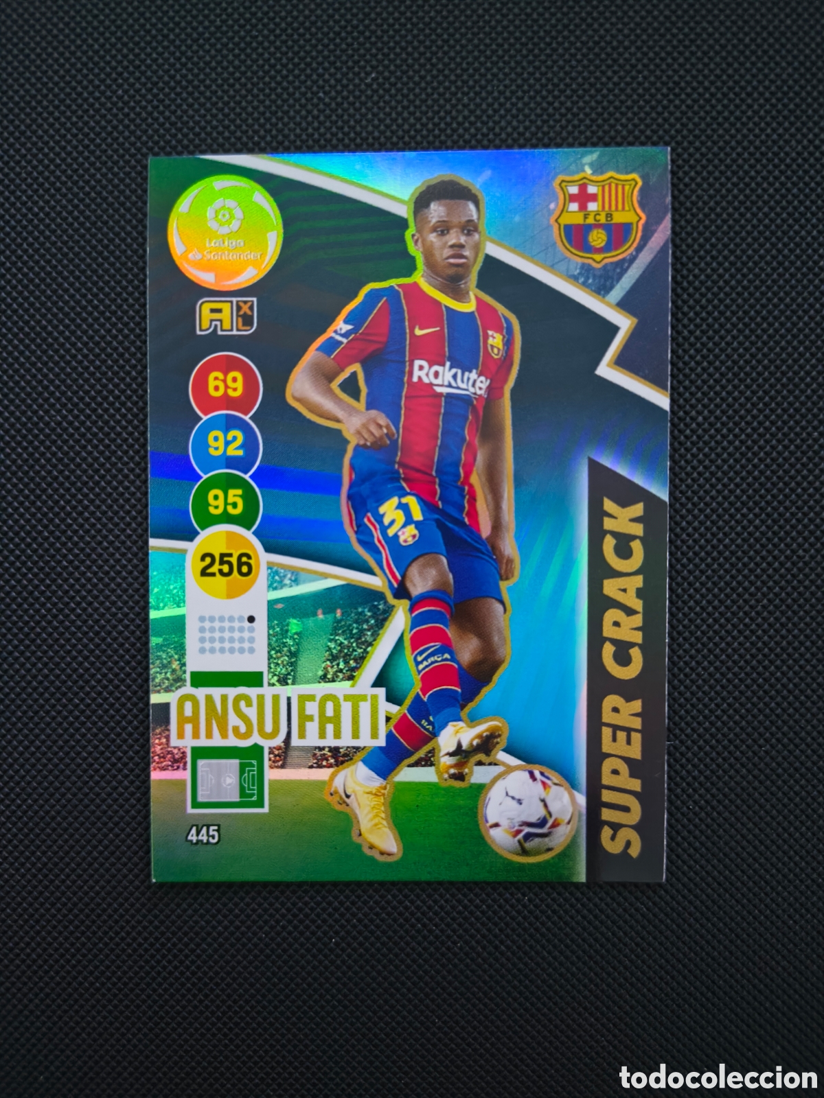 Cromos de f&uacute;tbol: CARTA ANSU FATI SUPER CRACK ADRENALYN XL 2020/21