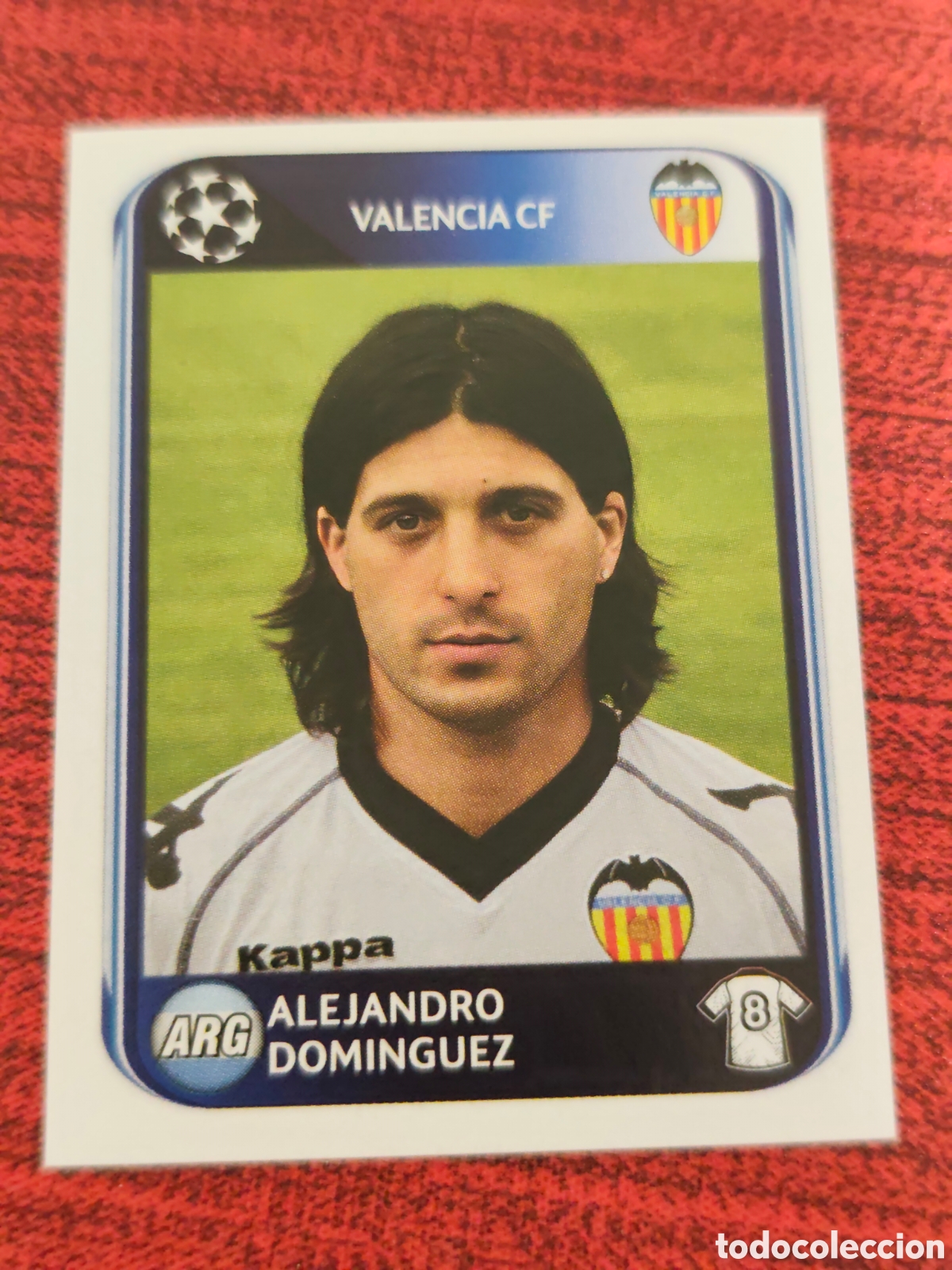 Cromos de f&uacute;tbol: 172 DOM&Iacute;NGUEZ VALENCIA UEFA CHAMPIONS LEAGUE 2010 2011 PANINI