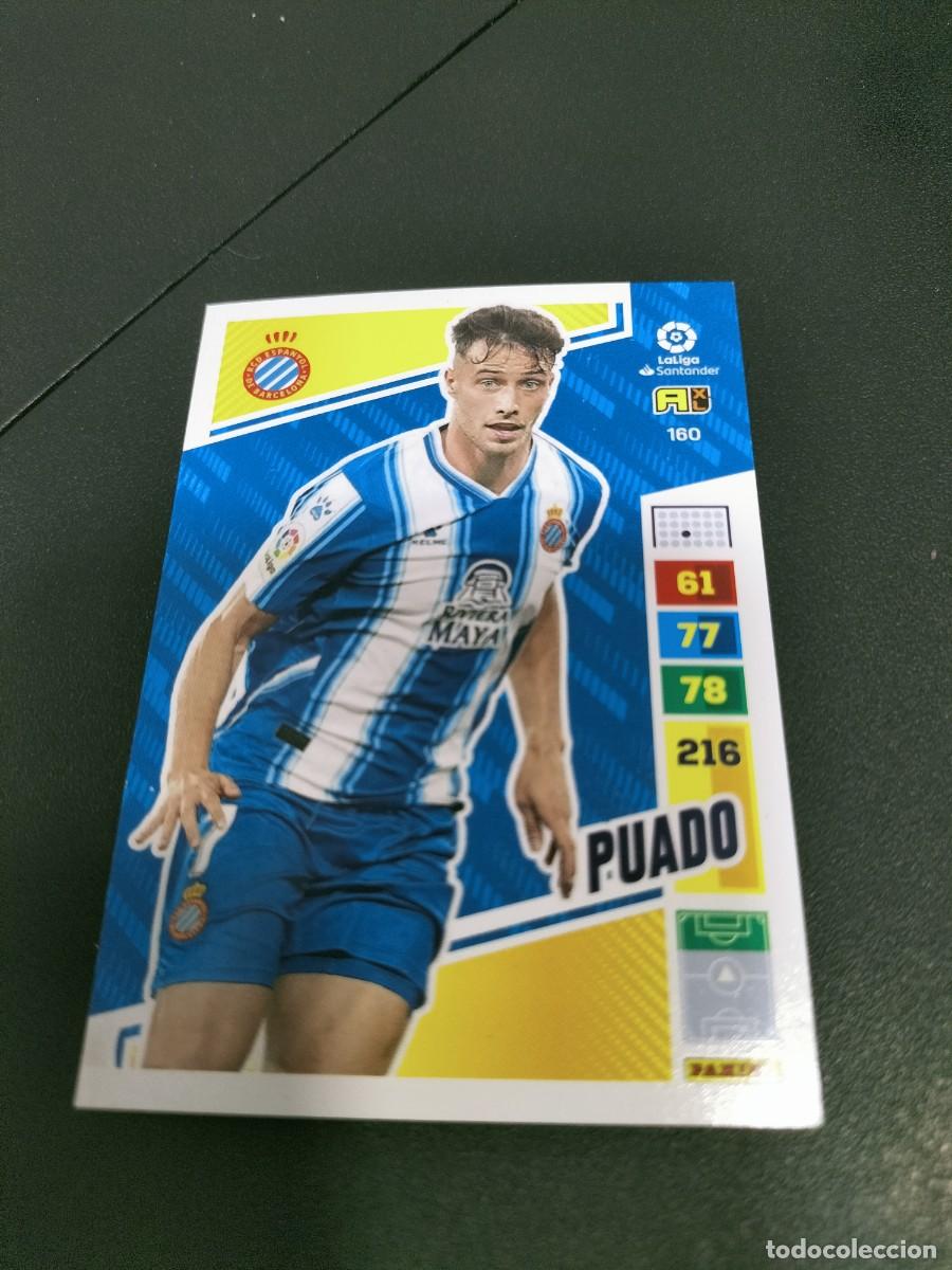 Cromos de f&uacute;tbol: 1 CROMO FICHA PANINI ADRENALYN 2022-2023 22-23 R.C.D ESPANYOL 160 PUADO