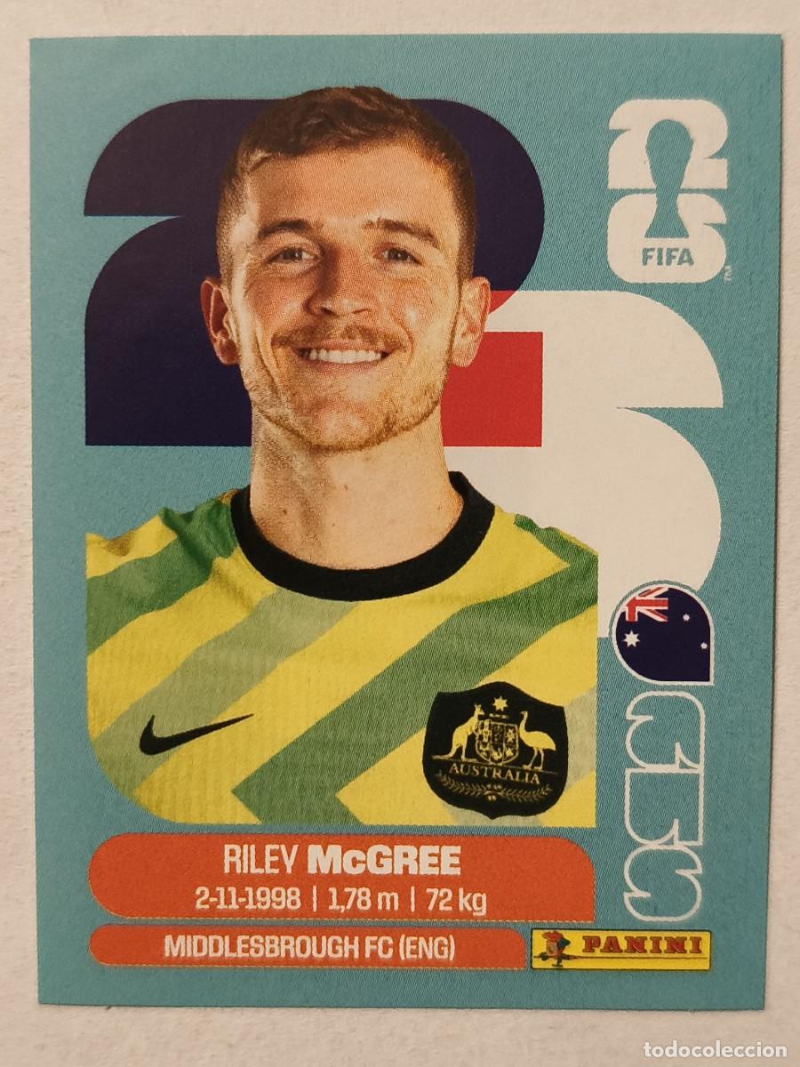 Cromos de f&uacute;tbol: #AUS12 MCGREE (AUSTRALIA) MUNDIAL 2026 PANINI