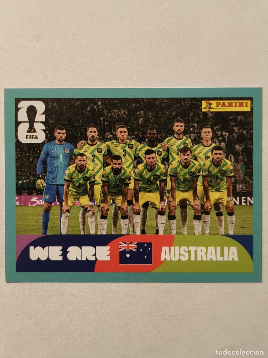 Cromos de f&uacute;tbol: #AUS13 ALINEACION (AUSTRALIA) MUNDIAL 2026 PANINI