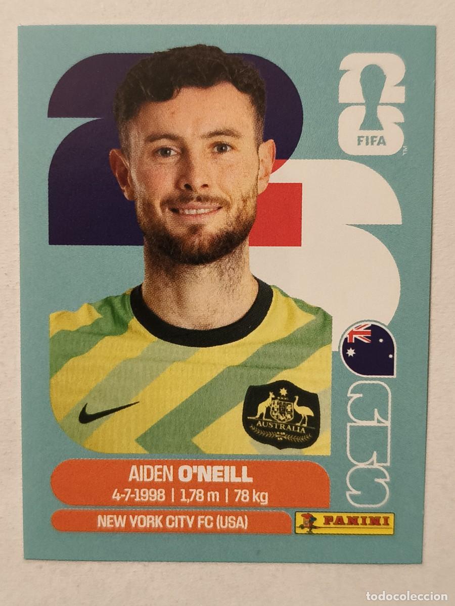Football Stickers: #AUS14 O'NEILL (AUSTRALIA) MUNDIAL 2026 PANINI