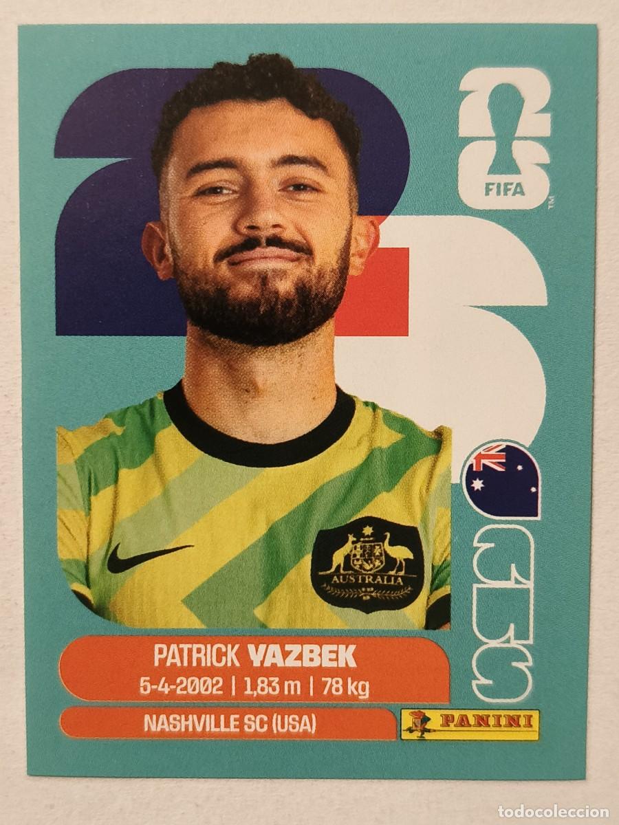 Cromos de f&uacute;tbol: #AUS16 VAZBEK (AUSTRALIA) MUNDIAL 2026 PANINI
