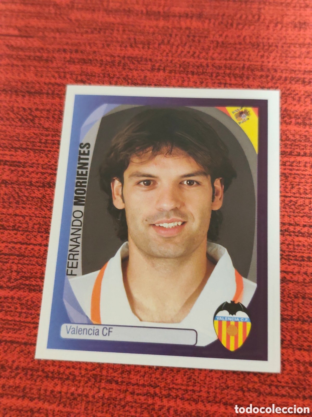 Cromos de f&uacute;tbol: 449 MORIENTES VALENCIA UEFA CHAMPIONS LEAGUE 2007 2008 PANINI