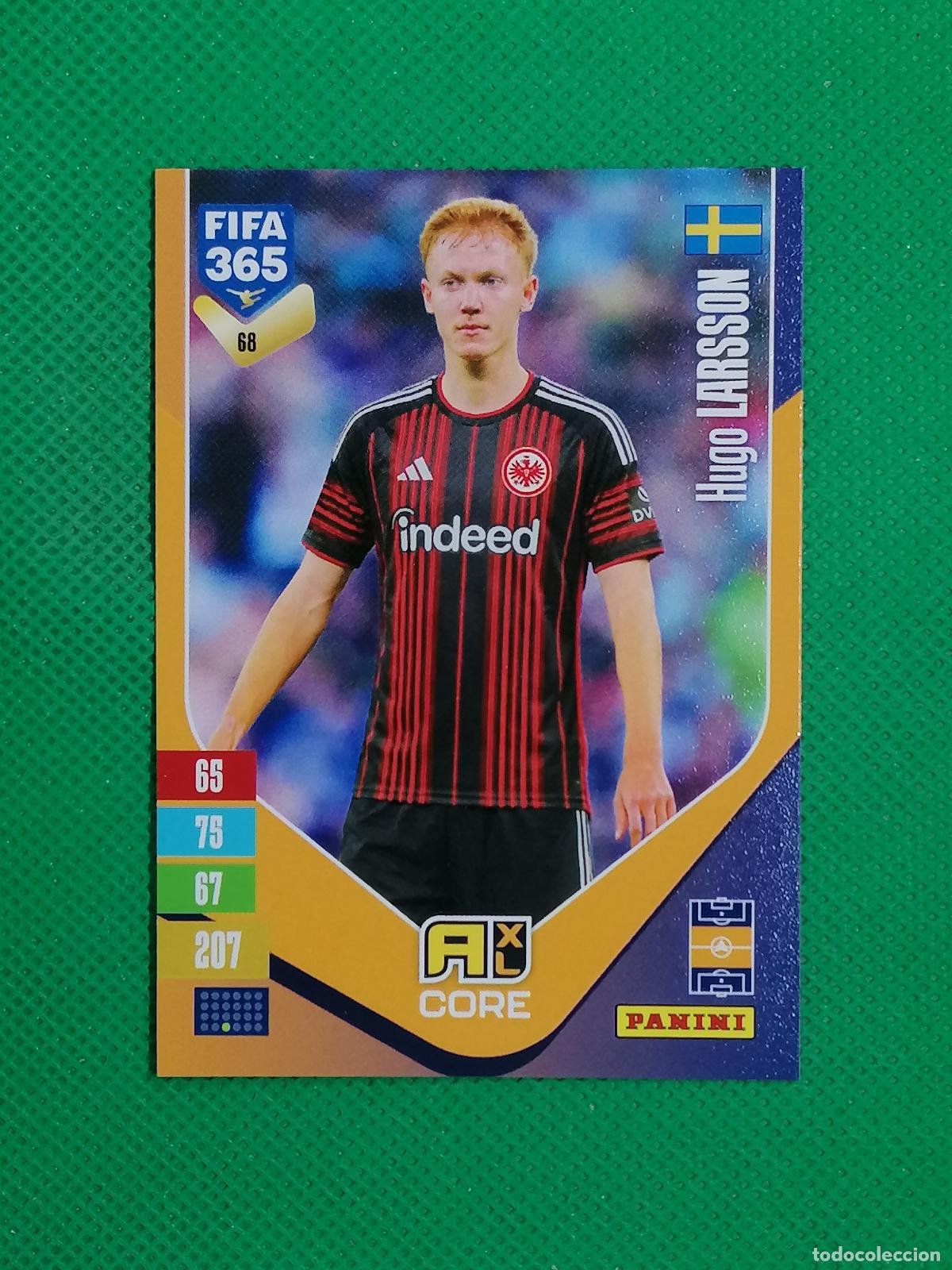 Cartes &agrave; collectionner de Football: 68 HUGO LARSON EINTRACHT CORE ⚽ PANINI ADRENALYN XL FIFA 365 26 27 2026 2027 ⚽