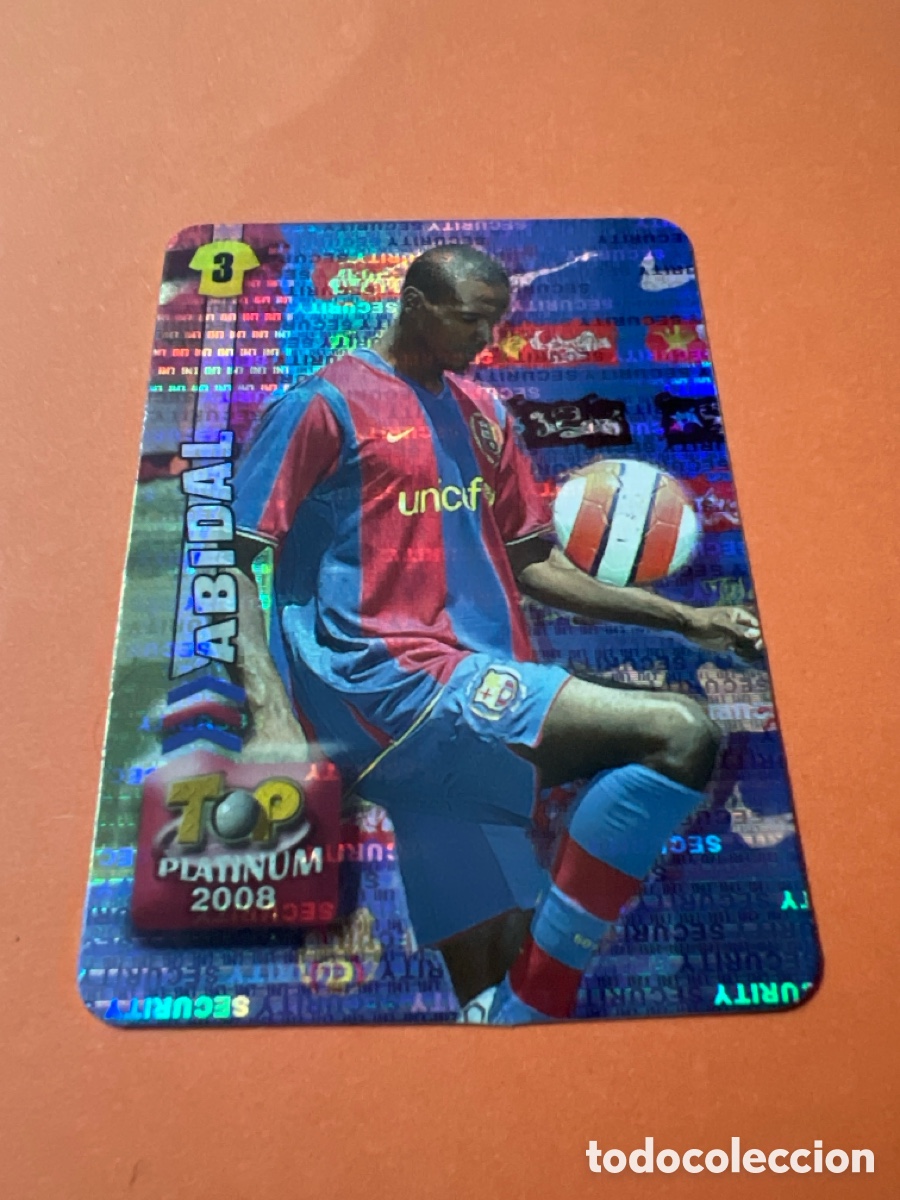 Cartes &agrave; collectionner de Football: C3804. 676 Abidal Security horizontal invertido MUNDICROMO 07/08 Liga 2007/2008
