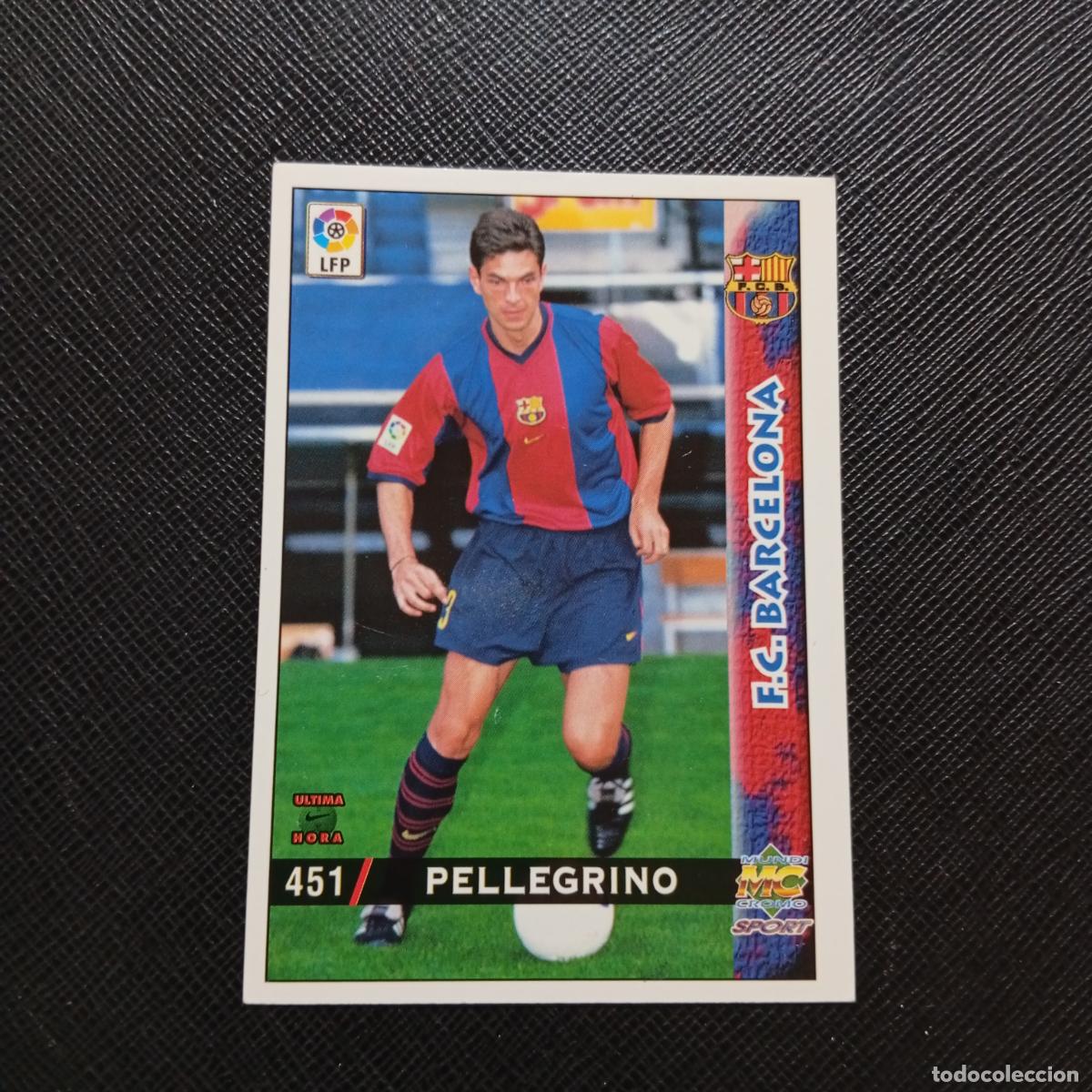 Cartes &agrave; collectionner de Football: 451 PELLEGRINO BARCELONA MUNDICROMO 1998 1999 CROMO FUTBOL 98 99 - A211 PG7 ULTIMA HORA