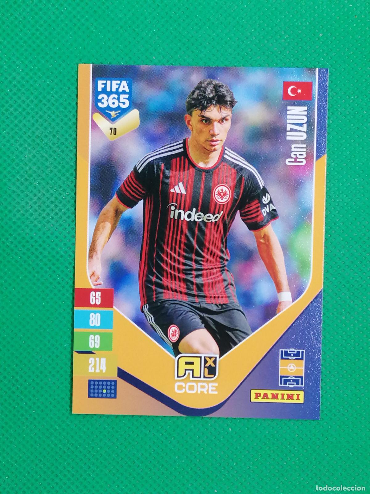 Cartes &agrave; collectionner de Football: 70 CAN UZUN EINTRACHT CORE ⚽ PANINI ADRENALYN XL FIFA 365 26 27 2026 2027 ⚽