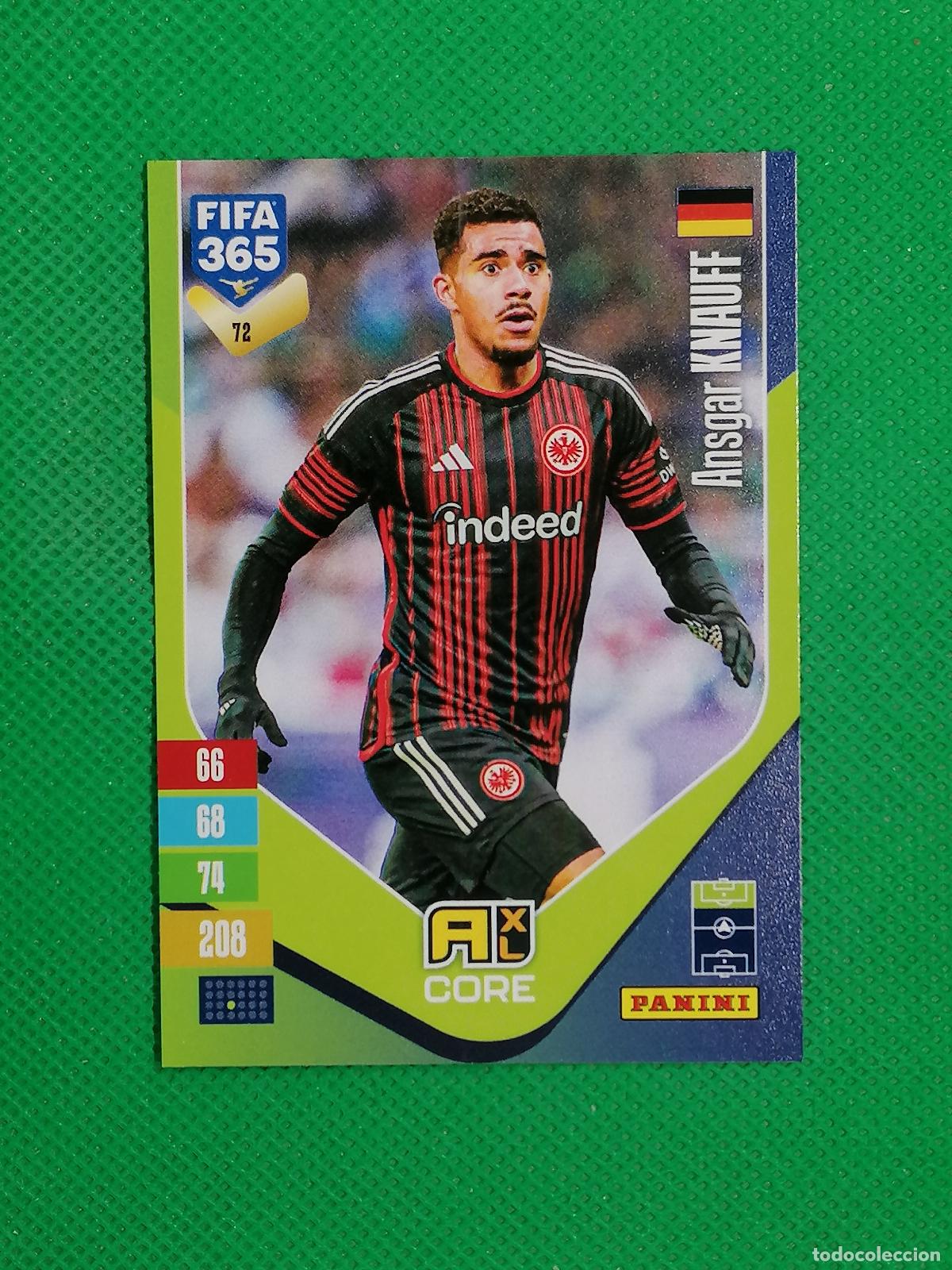 Figurine di Calcio: 72 ANSGAR KNAUFF EINTRACHT CORE ⚽ PANINI ADRENALYN XL FIFA 365 26 27 2026 2027 ⚽