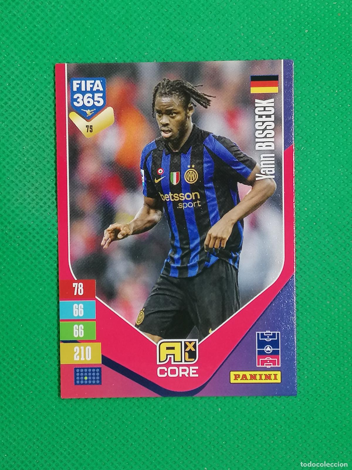 Cromos de f&uacute;tbol: 75 YANN BISSECK EINTRACHT CORE ⚽ PANINI ADRENALYN XL FIFA 365 26 27 2026 2027 ⚽