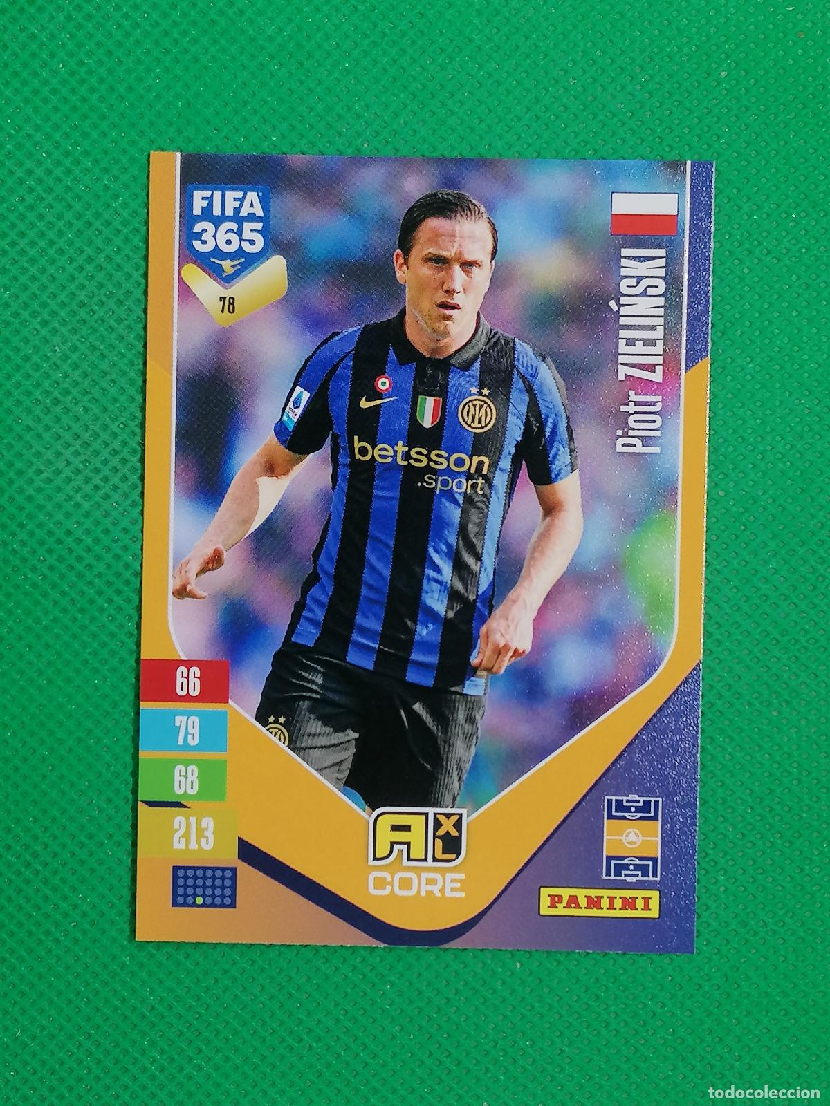 Fu&szlig;ball-Sticker: 78 PIOTR ZIELINSKI INTER MILAN CORE ⚽ PANINI ADRENALYN XL FIFA 365 26 27 2026 2027 ⚽