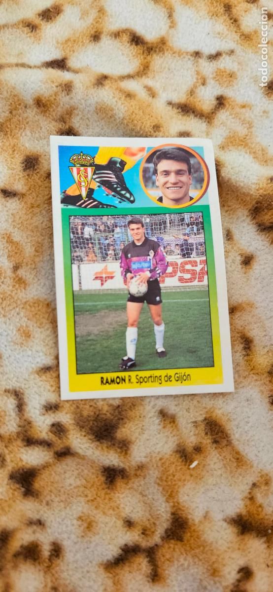 Cartes &agrave; collectionner de Football: sporting de gijon ramon este 1993 1994 93 94 despegado