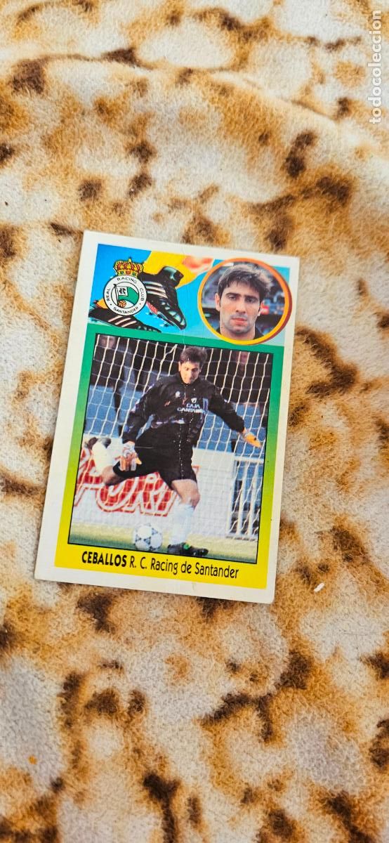 Cartes &agrave; collectionner de Football: racing de santander ceballos este 1993 1994 93 94 despegado