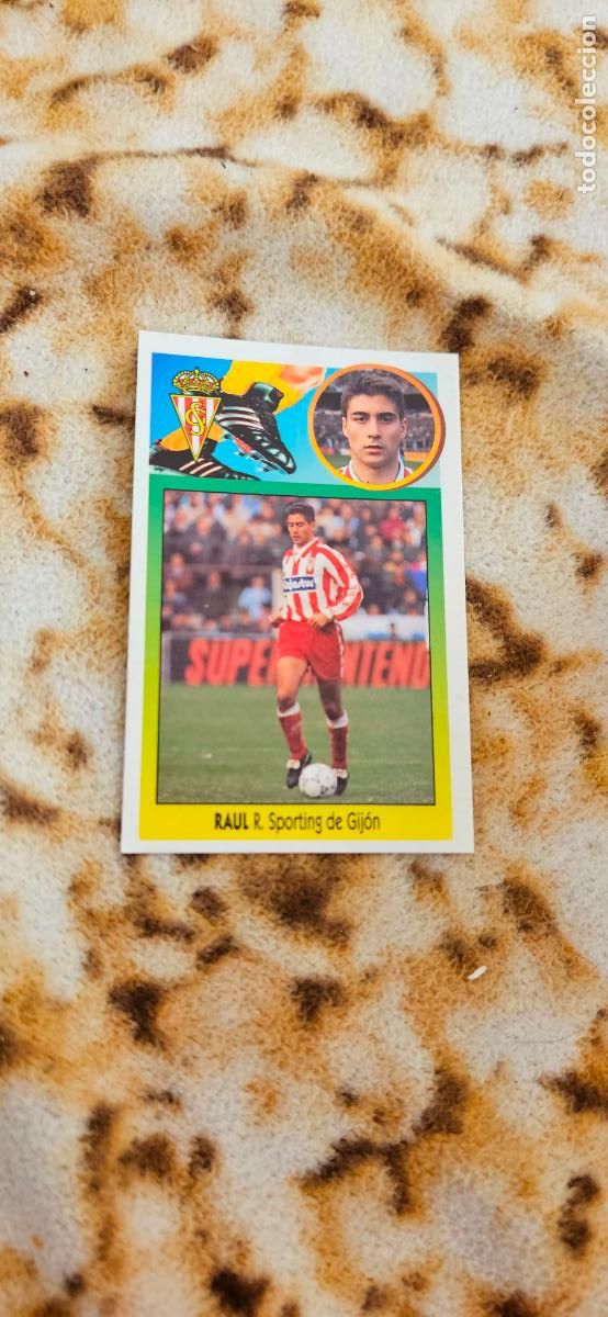 Cartes &agrave; collectionner de Football: sporting de gijon raul este 1993 1994 93 94 despegado