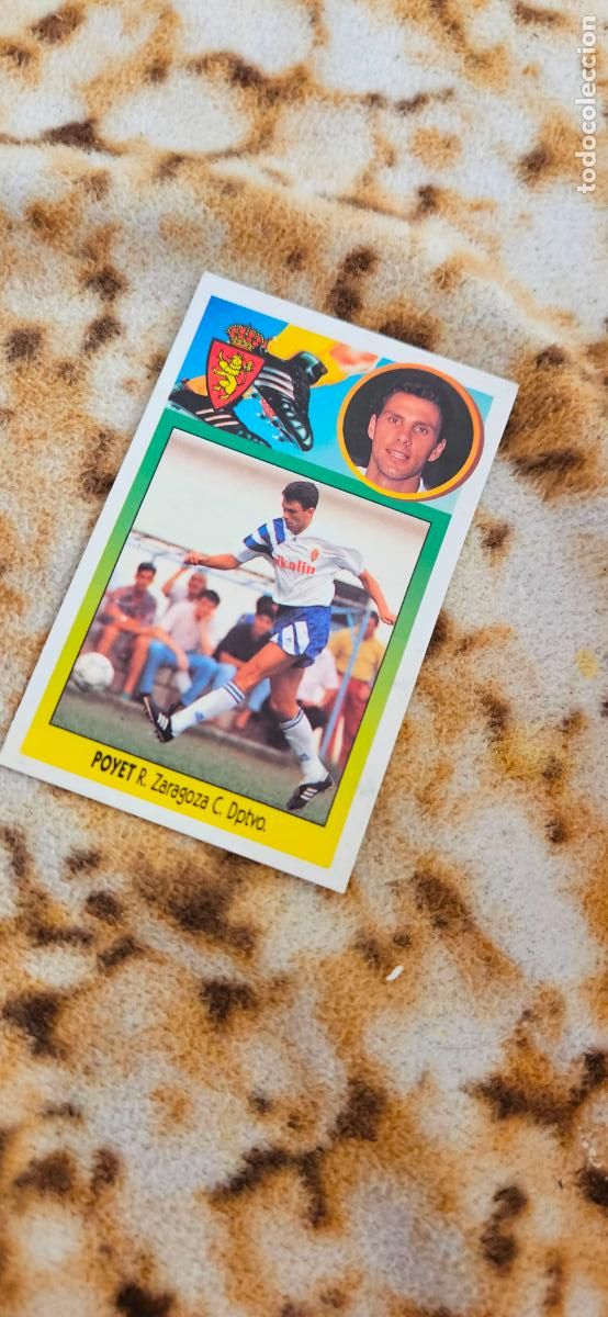 Cartes &agrave; collectionner de Football: zaragoza poyet este 1993 1994 93 94 despegado