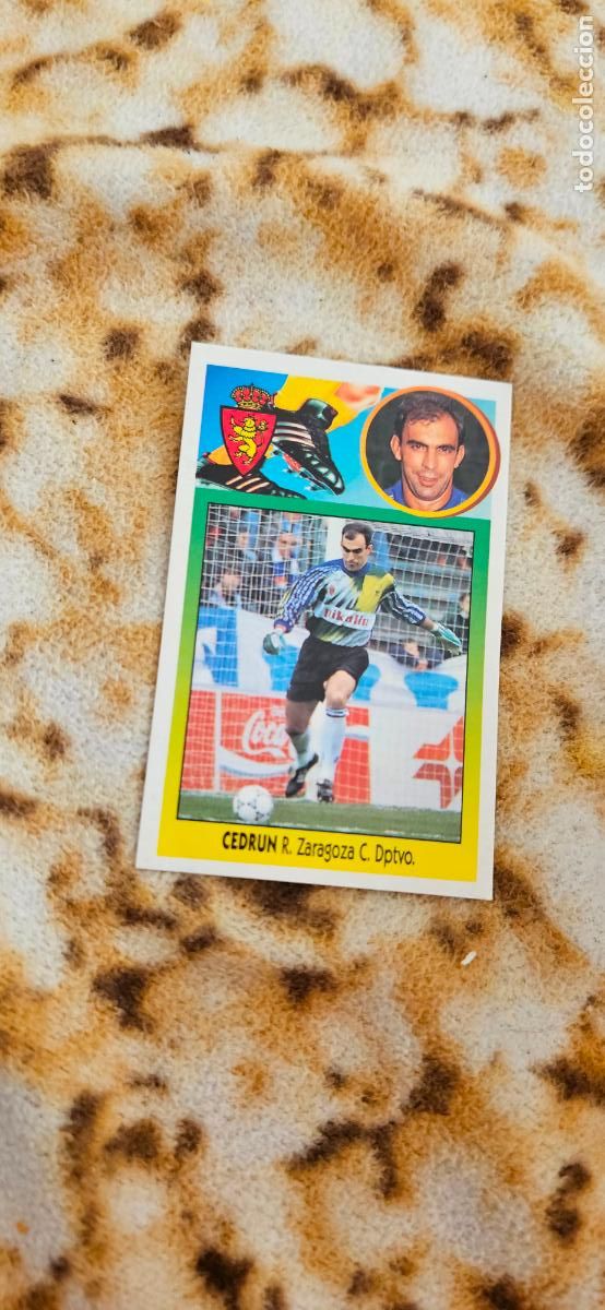 Cartes &agrave; collectionner de Football: zaragoza cedrun este 1993 1994 93 94 despegado