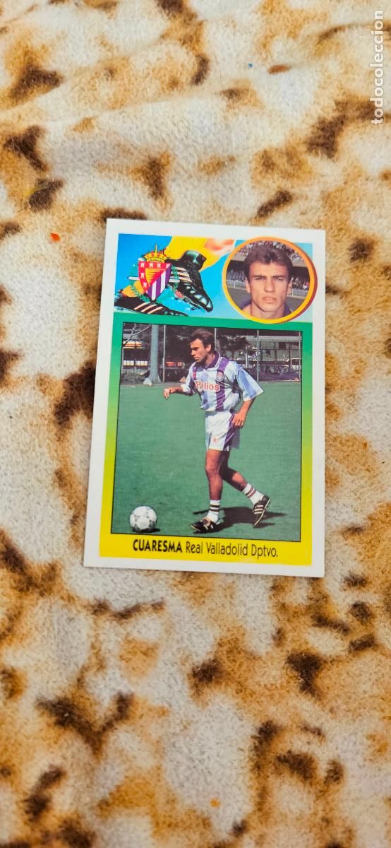Cartes &agrave; collectionner de Football: valladolid cuaresma este 1993 1994 93 94 despegado