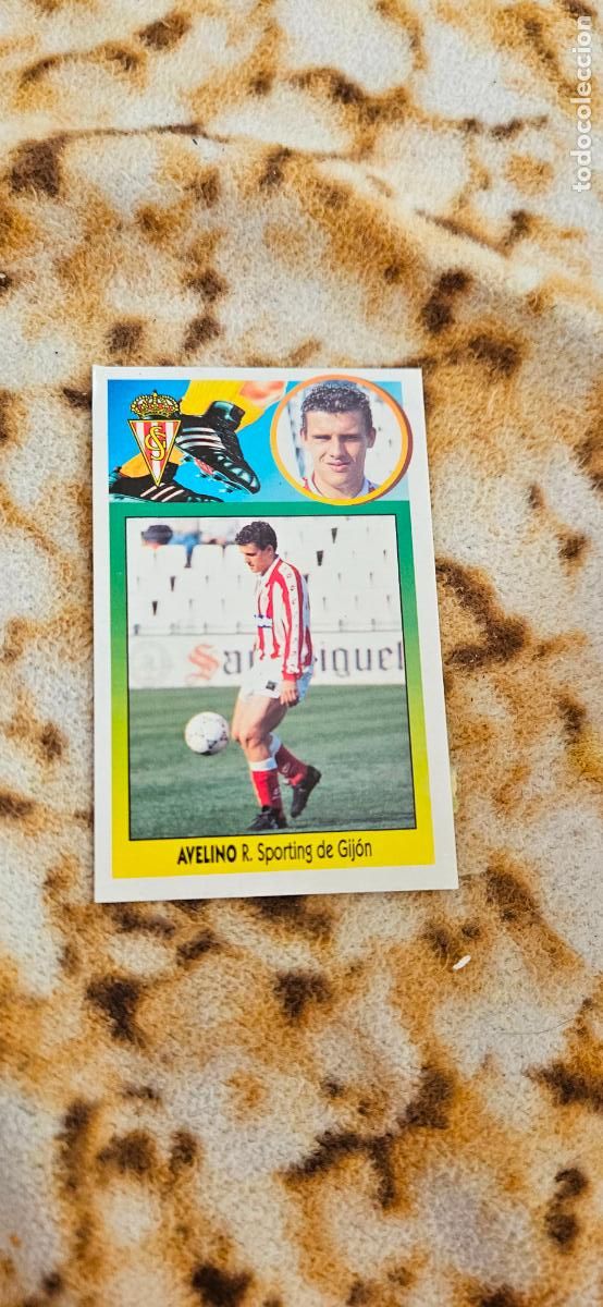 Cartes &agrave; collectionner de Football: sporting de gijon avelino este 1993 1994 93 94 despegado