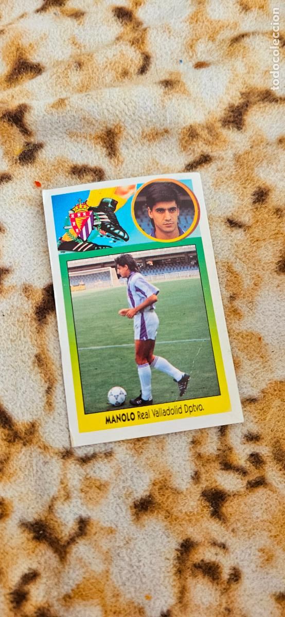 Cromos de Futebol: valladolid manolo este 1993 1994 93 94 despegado