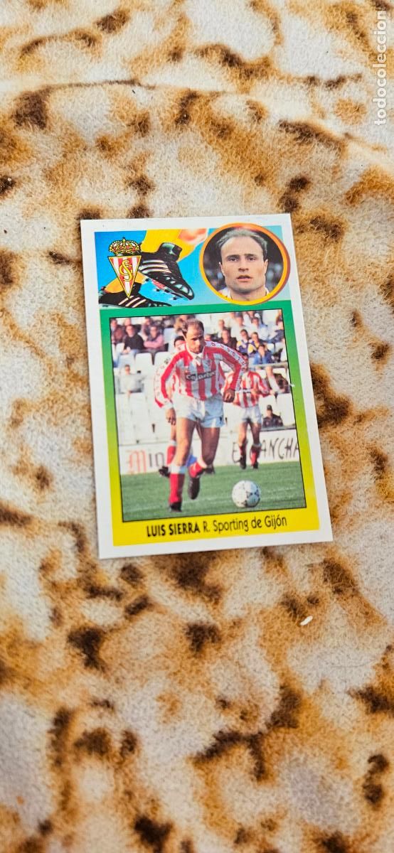 Figurine di Calcio: sporting de gijon luis sierra este 1993 1994 93 94 despegado