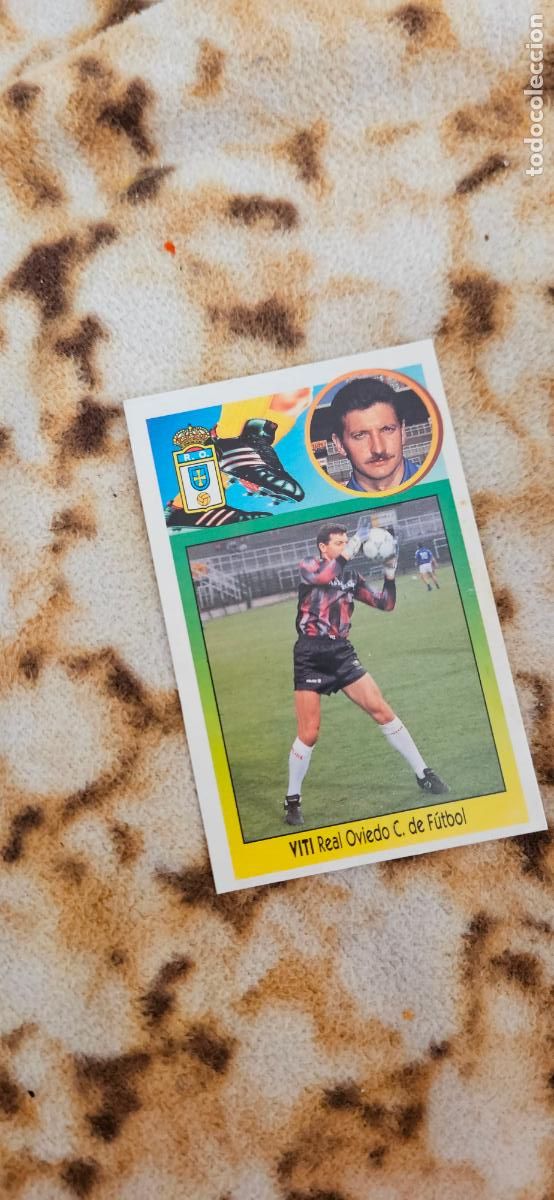 Figurine di Calcio: oviedo viti este 1993 1994 93 94 despegado