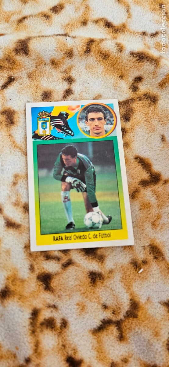 Figurine di Calcio: oviedo rafa este 1993 1994 93 94 despegado