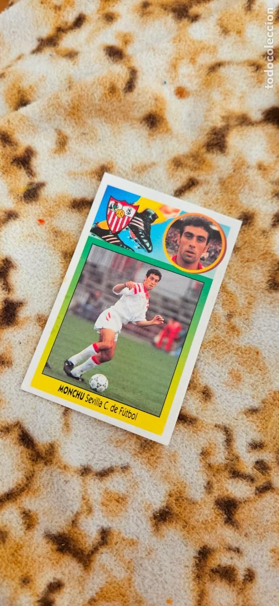 Figurine di Calcio: sevilla monchu este 1993 1994 93 94 despegado