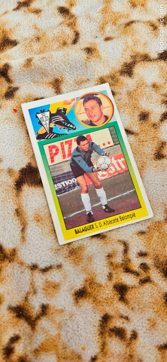 Figurine di Calcio: albacete balaguer este 1993 1994 93 94 despegado