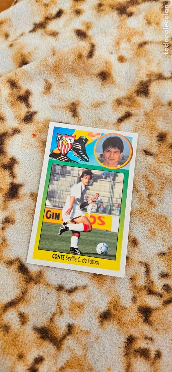 Figurine di Calcio: sevilla conte este 1993 1994 93 94 despegado
