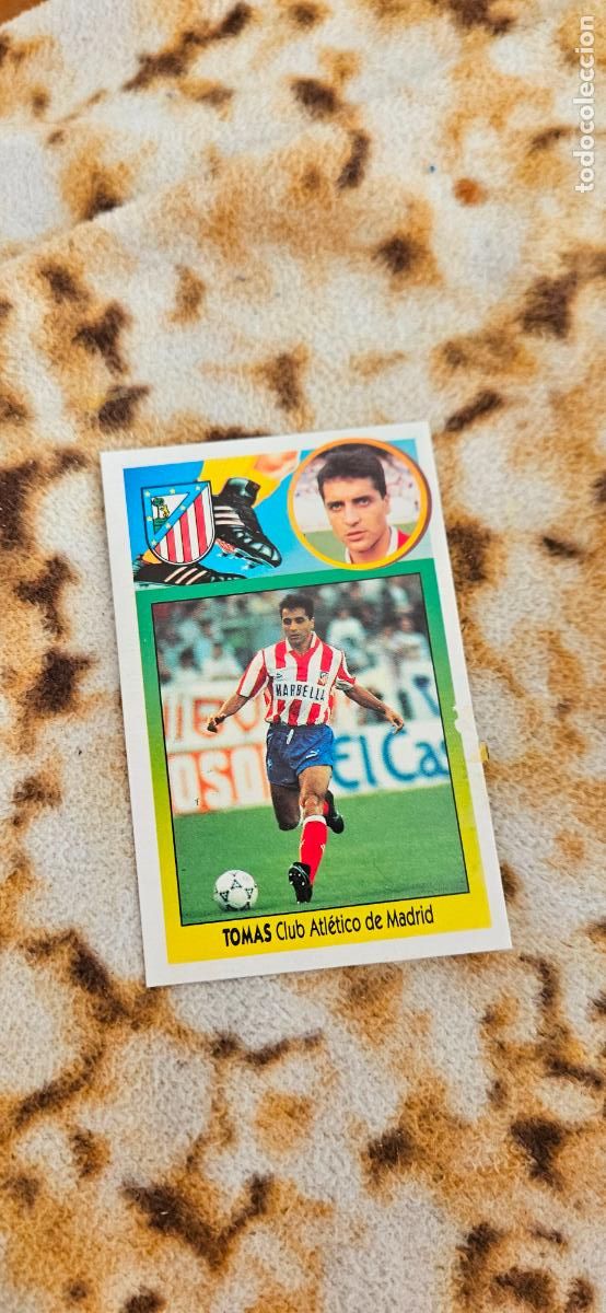Figurine di Calcio: atletico de madrid tomas este 1993 1994 93 94 despegado