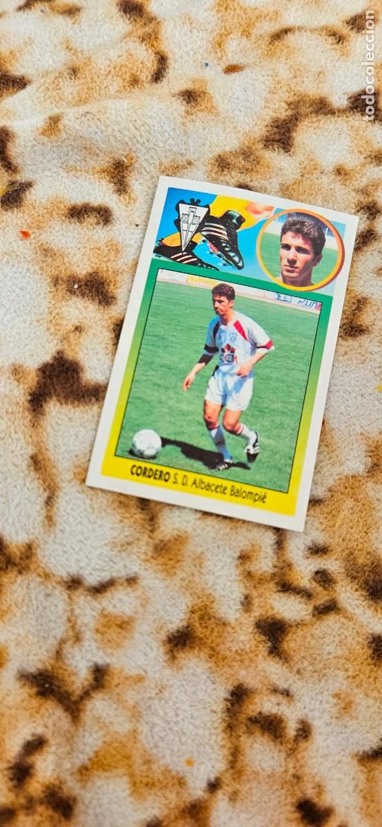 Figurine di Calcio: albacetecordero este 1993 1994 93 94 despegado