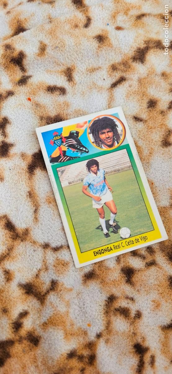 Cromos de f&uacute;tbol: celta engonga este 1993 1994 93 94 despegado - Foto 1