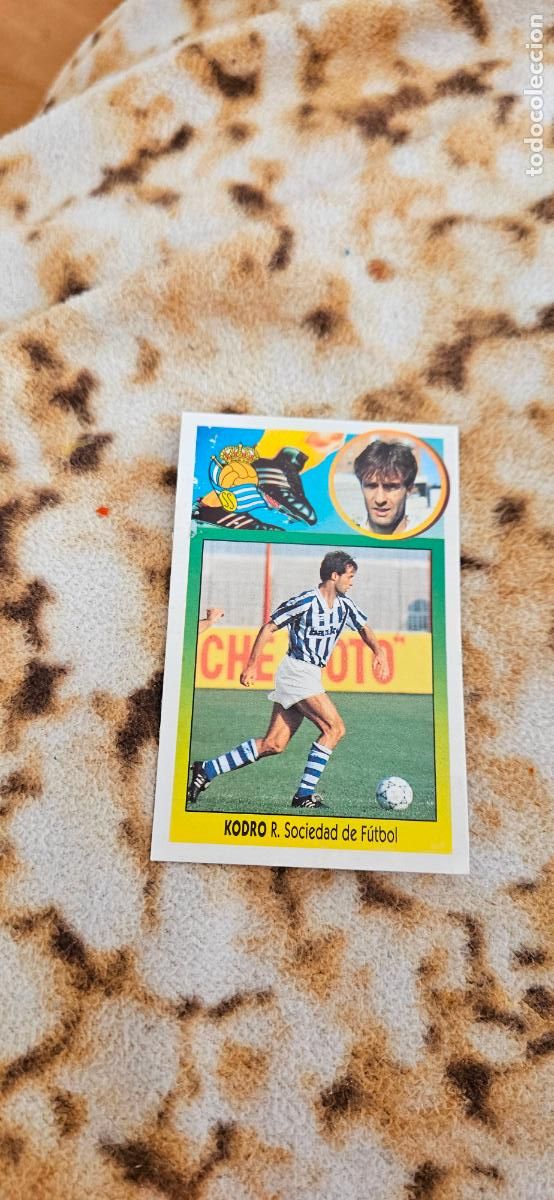 Figurine di Calcio: real sociedad kodro este 1993 1994 93 94 despegado