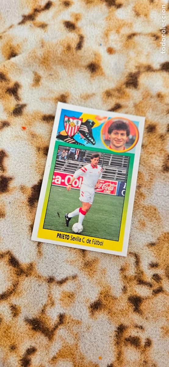 Figurine di Calcio: sevilla prieto este 1993 1994 93 94 despegado