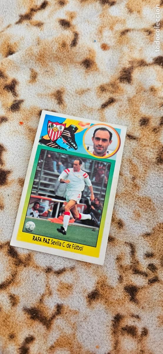 Cartes &agrave; collectionner de Football: sevilla rafa paz este 1993 1994 93 94 despegado