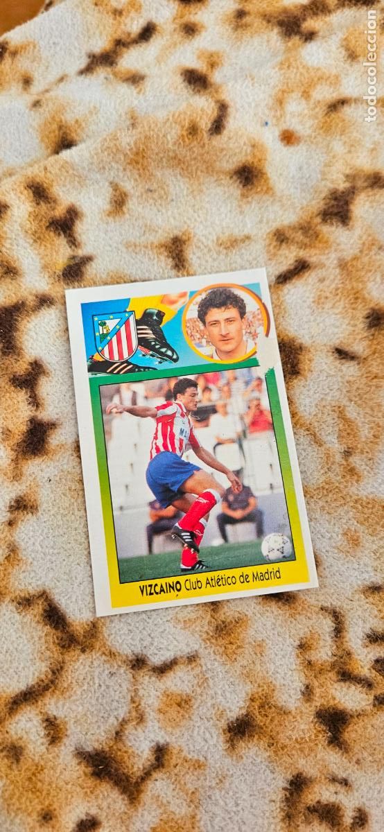 Cartes &agrave; collectionner de Football: atletico de madrid vizcaino este 1993 1994 93 94 despegado