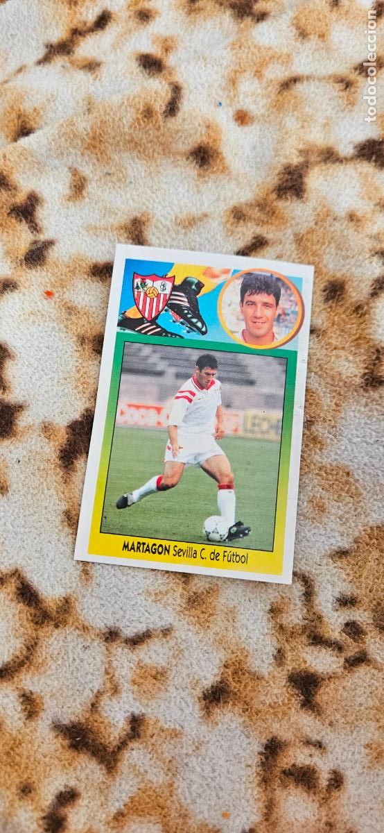 Football Stickers: sevilla martagon este 1993 1994 93 94 despegado
